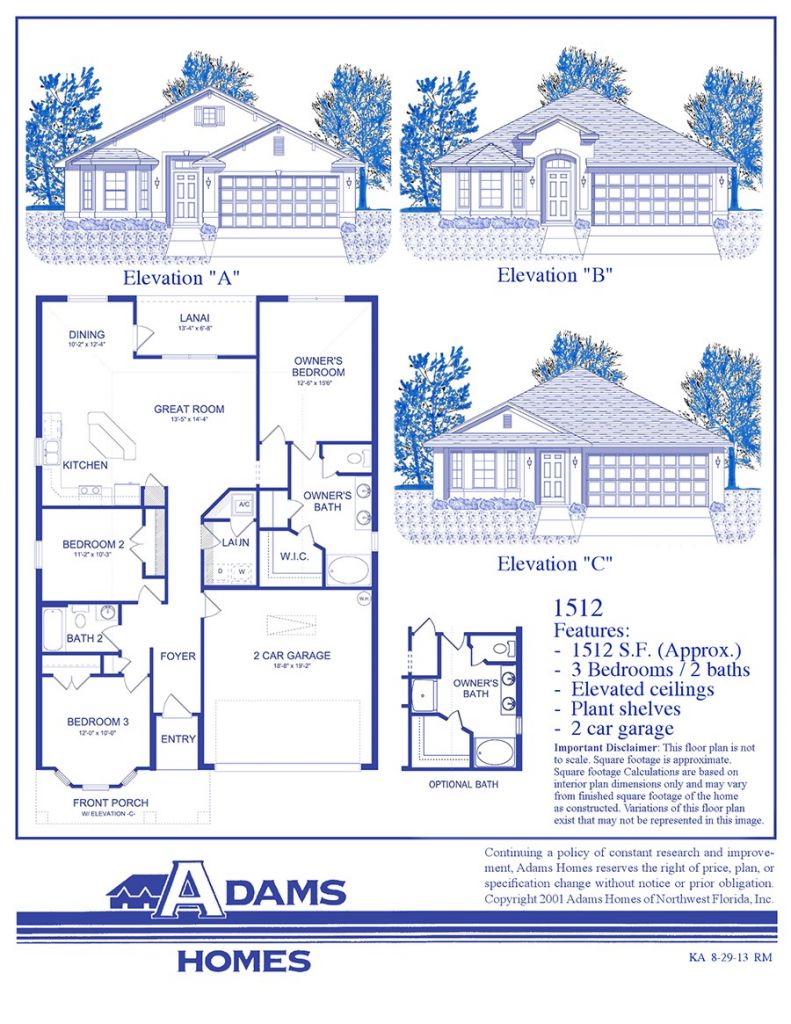 Adams Homes Pensacola Fl Floor Plans House Plan Adams Homes 3000 Floor