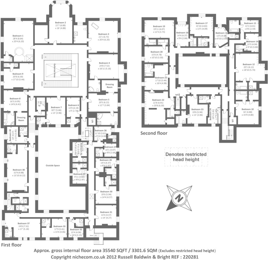 10 bedroom house floor plans