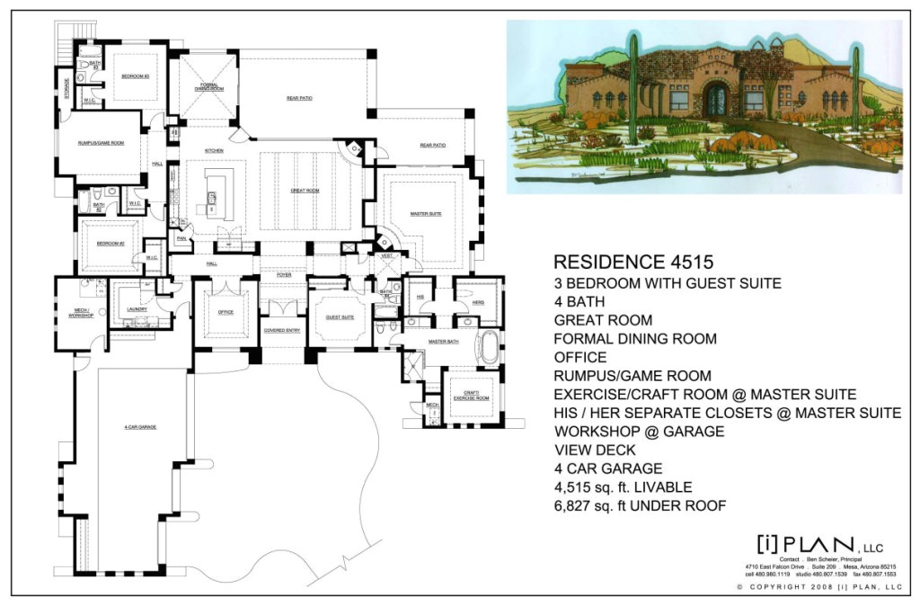 House Plan 10000 Sq Ft