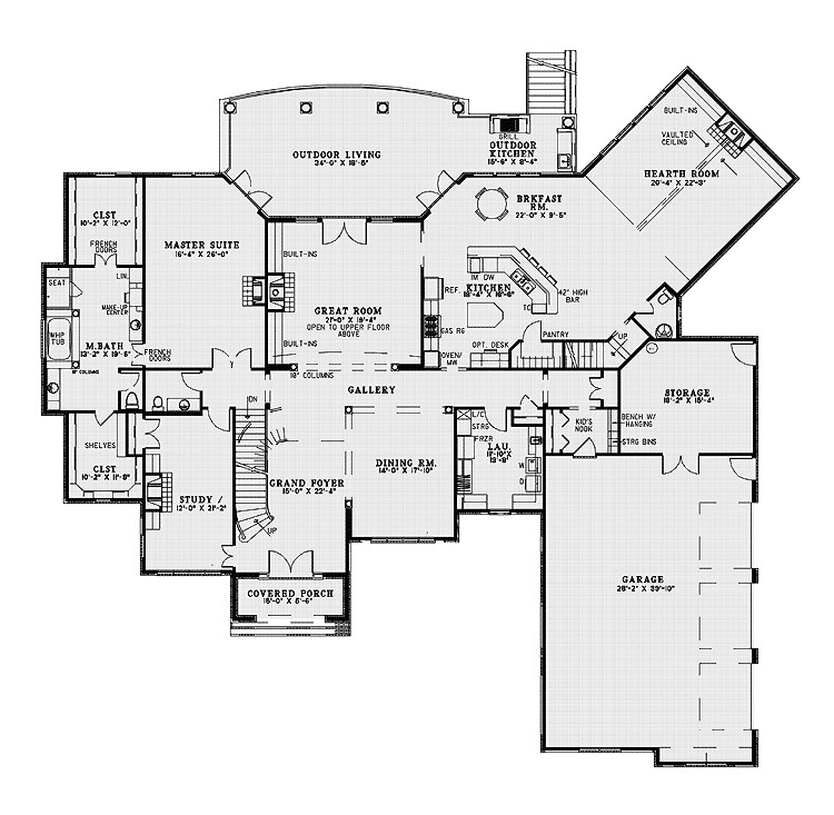 10000 square foot house plans