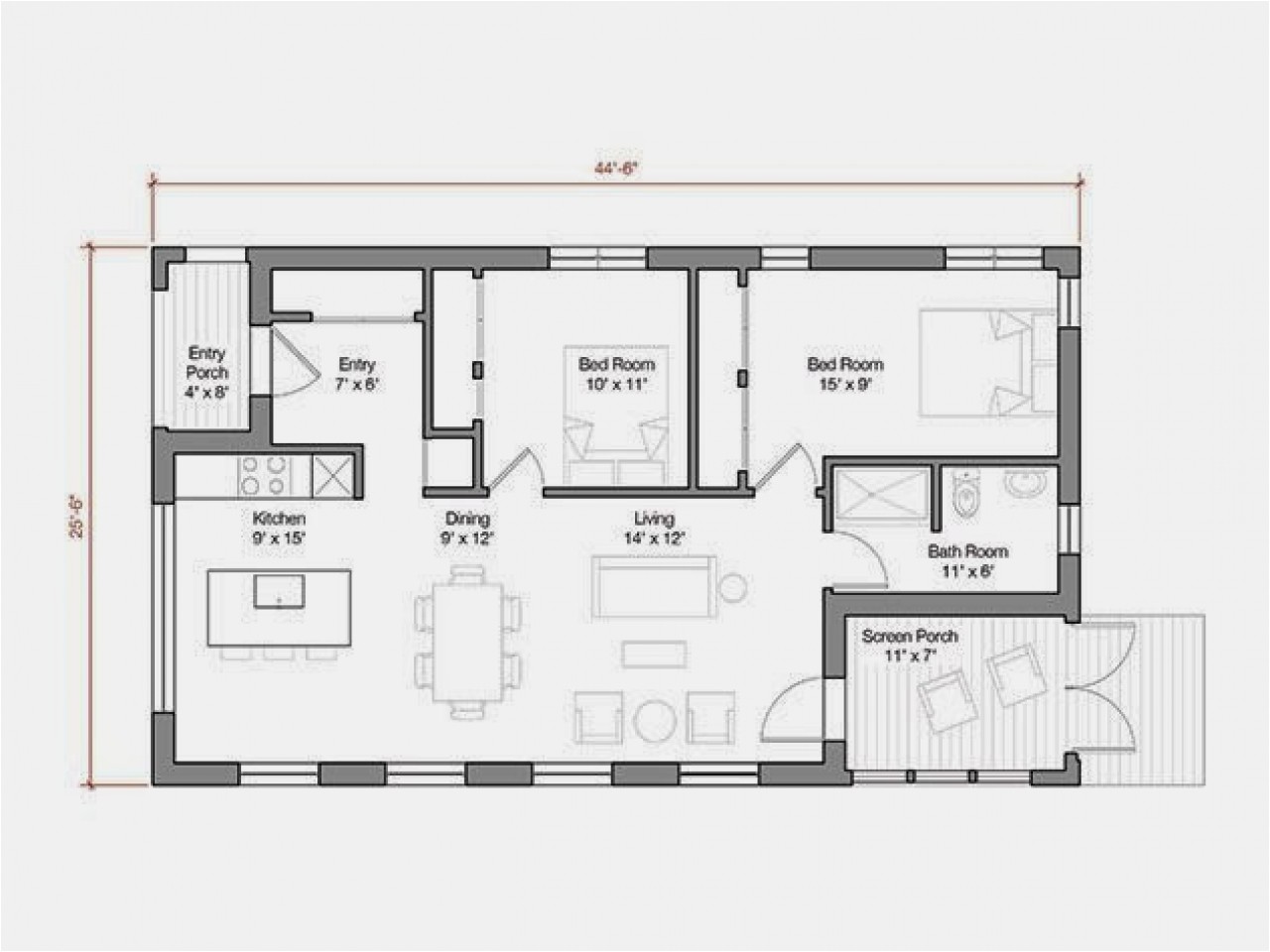 1000 square foot house plans modern ad85ef14fb790984
