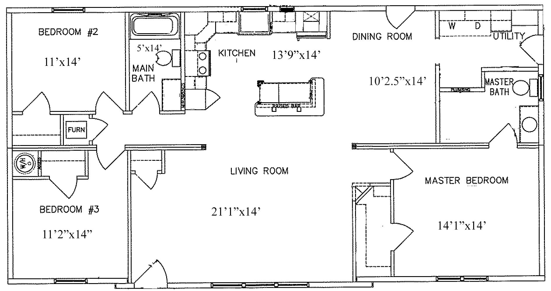 1350 sq ft home plans