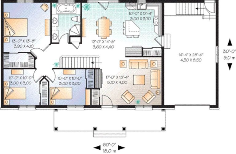 1350 Sq Ft House Plan In Pakistan