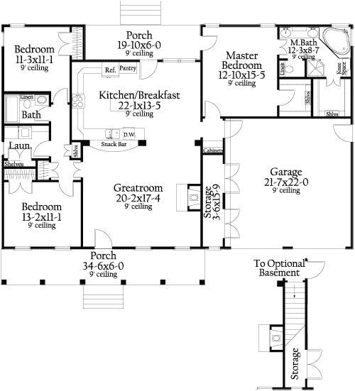 1600 square foot plans