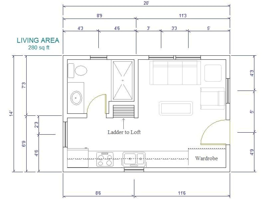 1c4b6687c09916b5 16x20 cabin plan with loft 16 by 20 floor plans