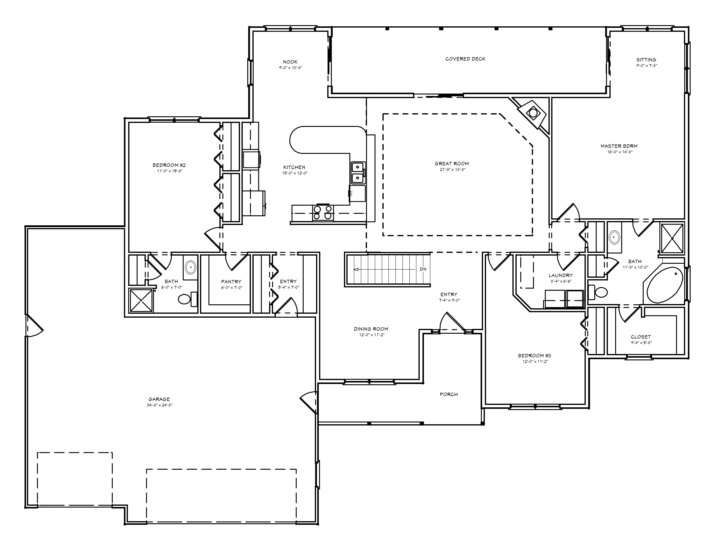 2000 Sq Ft Ranch House Floor Plans Floorplansclick