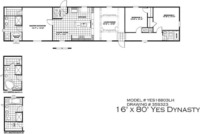 the best of 18 x 80 mobile home floor plans