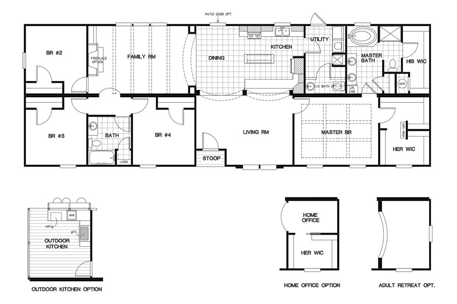 1994 Fleetwood Mobile Home Floor Plans