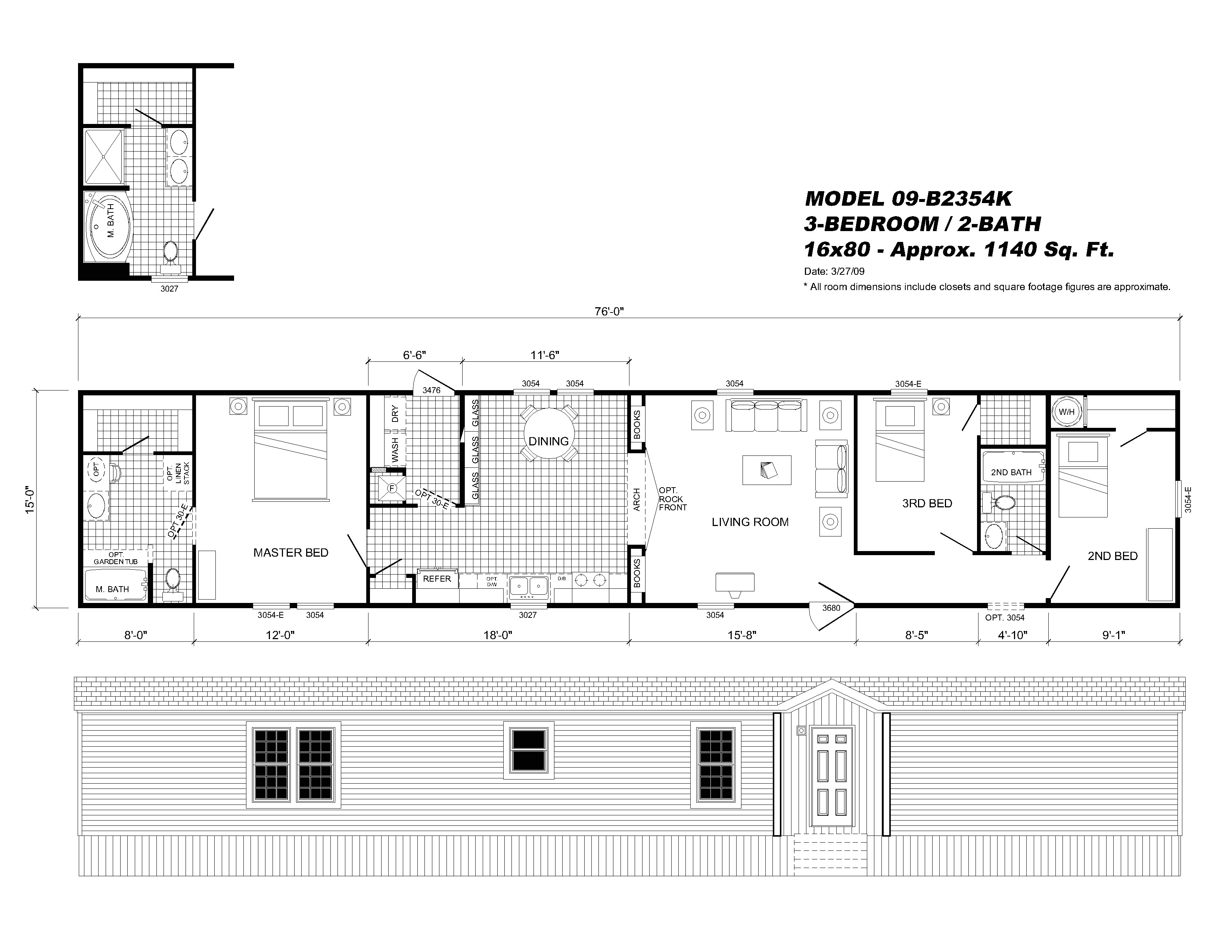 2001 Redman Mobile Home Floor Plans | plougonver.com