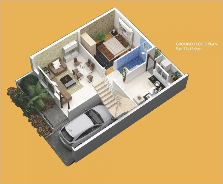 20×40 House Plan 3d Appealing 20 40 Duplex House Plan Photos Exterior Ideas 3d