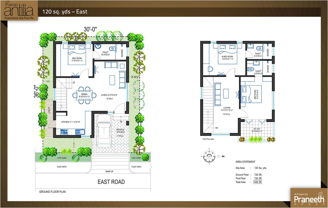 20x40 House Plans India | plougonver.com