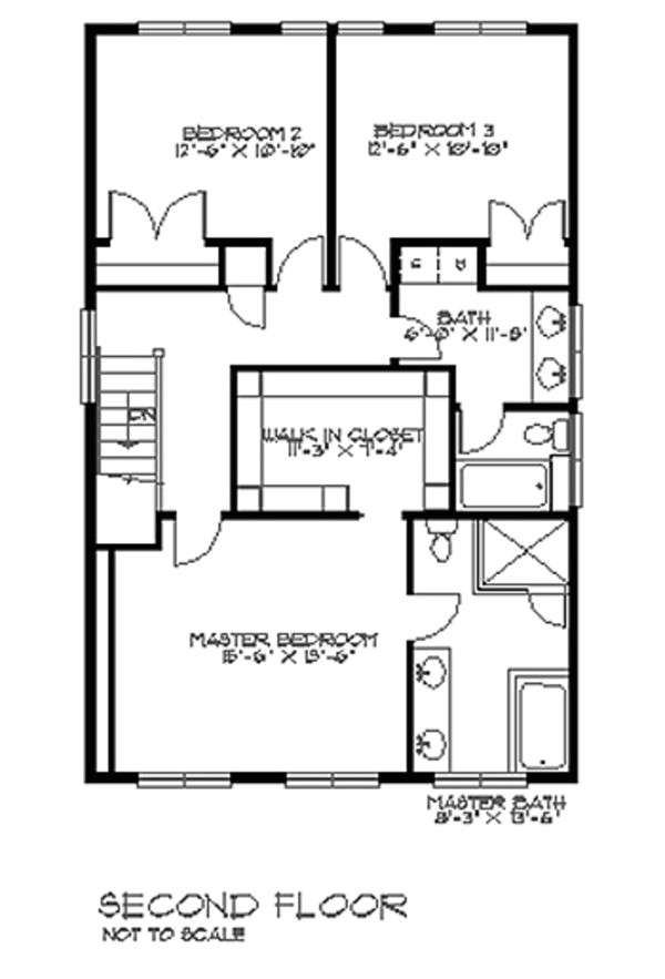 2100 square feet 3 bedrooms 2 5 bathroom craftsman home plans none garage 36826