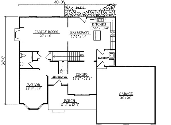 2300 square feet 4 bedrooms 2 5 bathroom traditional house plans 2 garage 17512