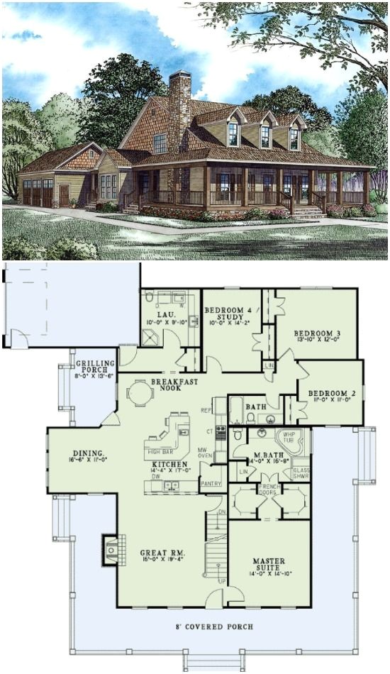 2500 Sq Ft House Plans With Wrap Around Porch