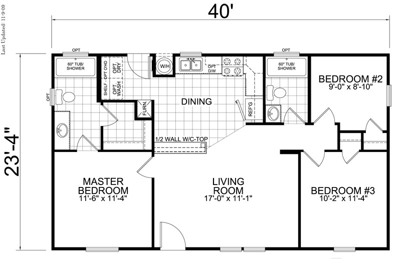 28x40 Ranch House Plans Plougonver