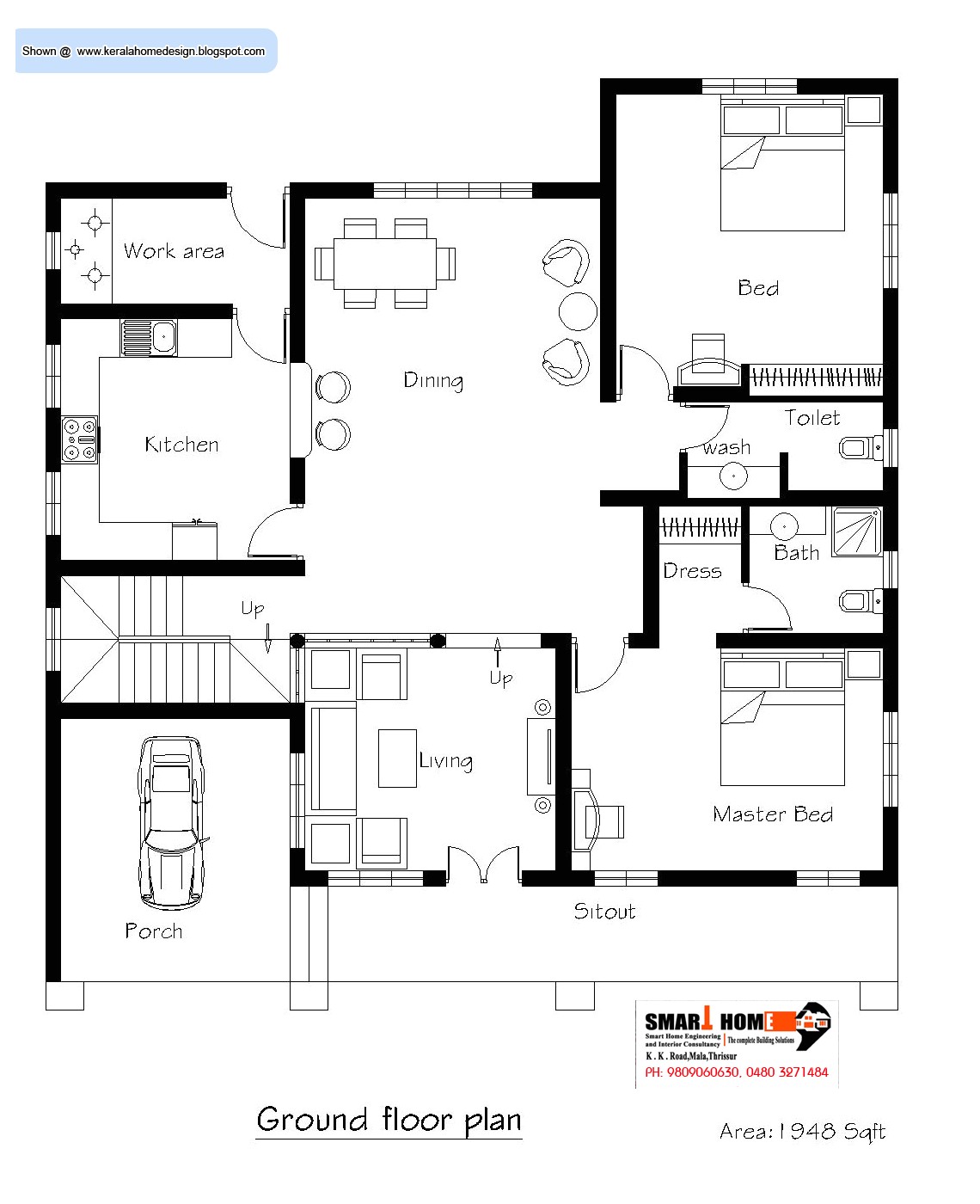 house plan 2d drawing