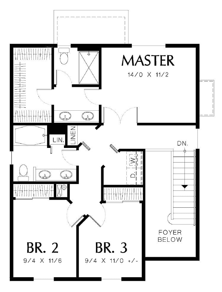 simple three bedroom house plans