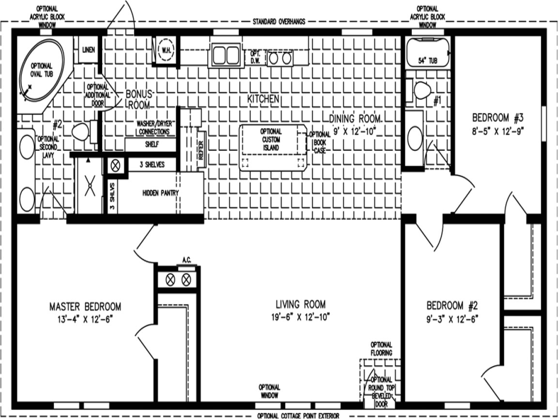 b7a15062a5e3240b mobile home floor plans 1200 sq ft 3 bedroom mobile home floor plan