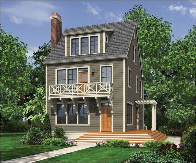 3 Story House Plans Small Lot Narrow Lot House Plans On Pinterest Plougonver