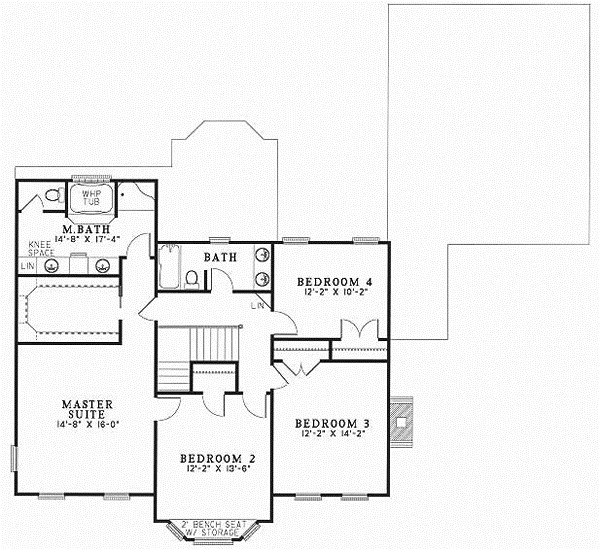 2582 sq ft home 2 story 4 bedroom 2 bath house plans plan12 300