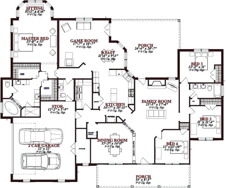 3000 square foot house plans