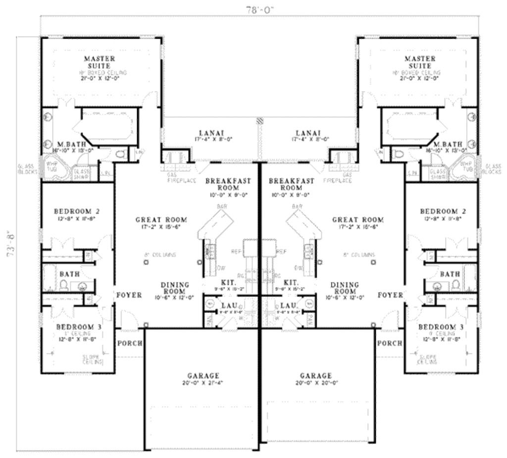 3500 square foot ranch floor plans