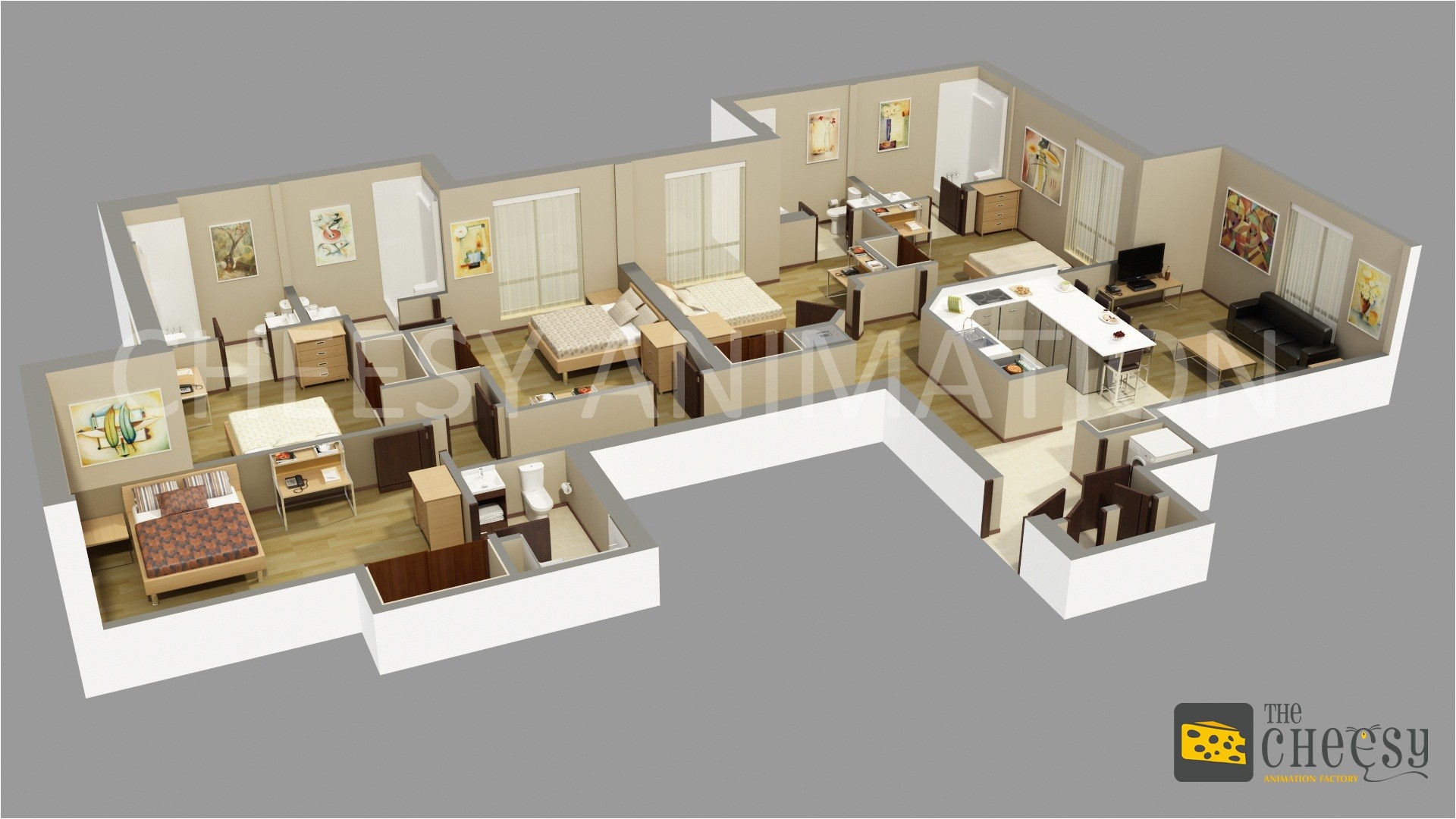 3d floor plan rendering an effective way to have realistic view of your proposed building