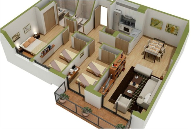 4 bedroom 3 bath modular home floor plans