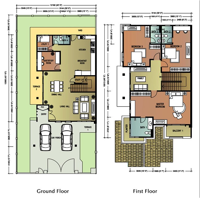 40x80 house plan