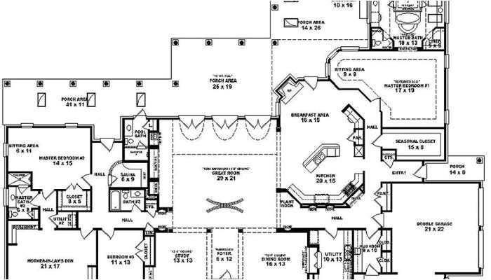 5 bedroom house plans with basement