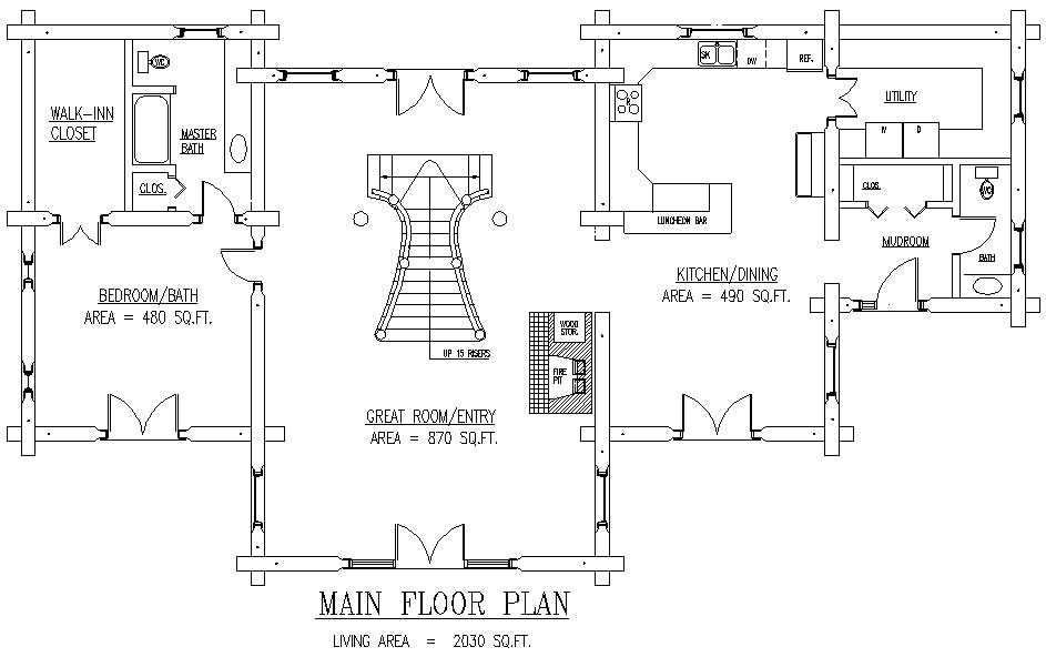 5000 Square Foot Home Plans Log Home Floor Plan 3000 to 5000 Square Feet Sq Ft