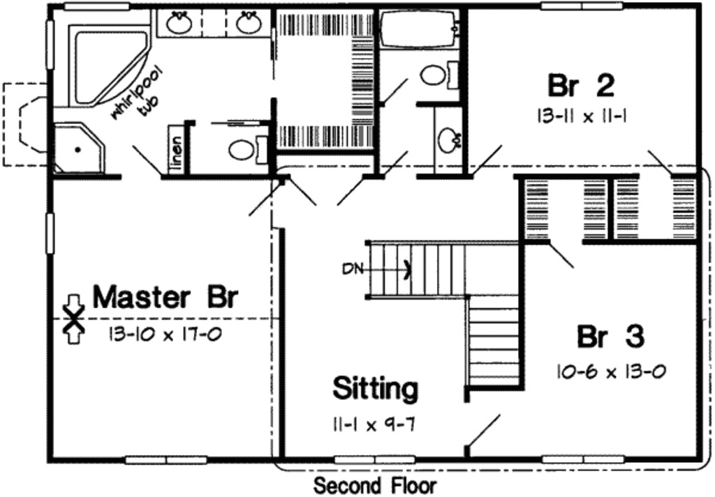 2356 square feet 4 bedrooms 3 bathroom country house plans 2 garage 17841