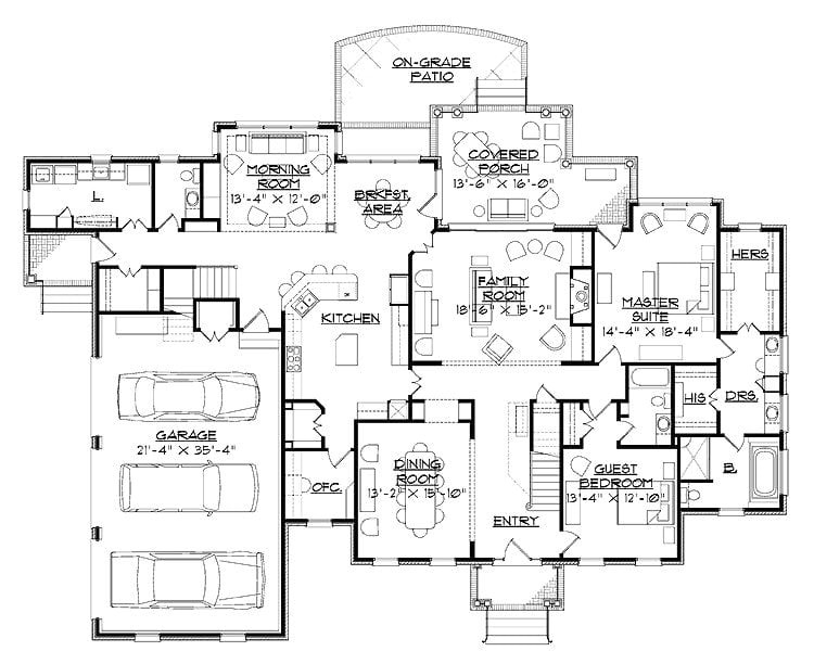 6 bedroom house plans luxury