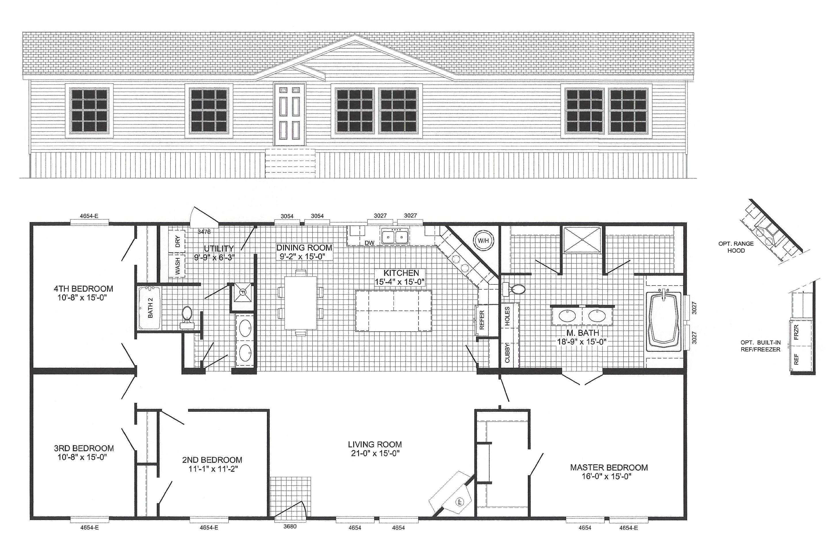 6 bedroom modular homes floor plans