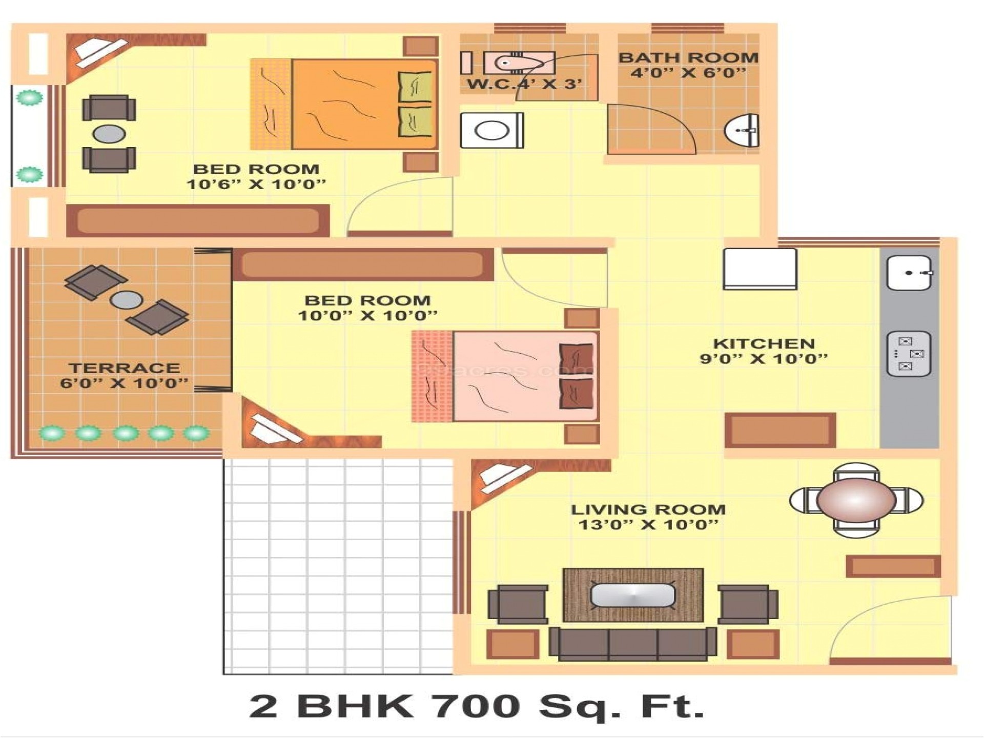 700 sq ft house plans
