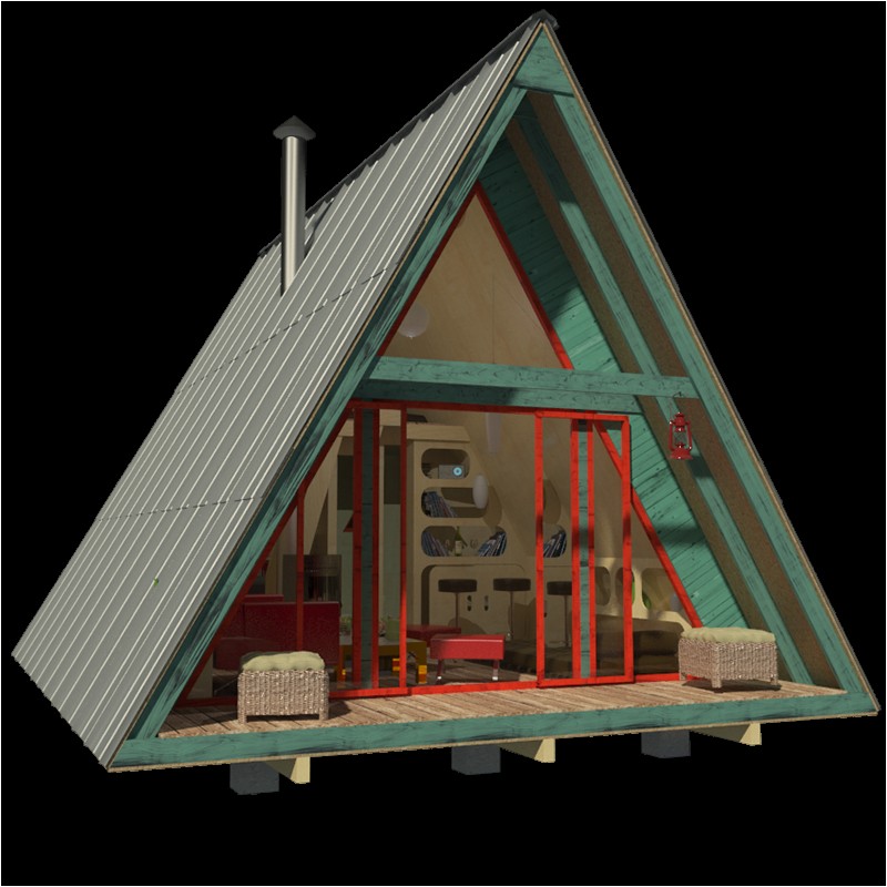 a frame tiny house plans alexis