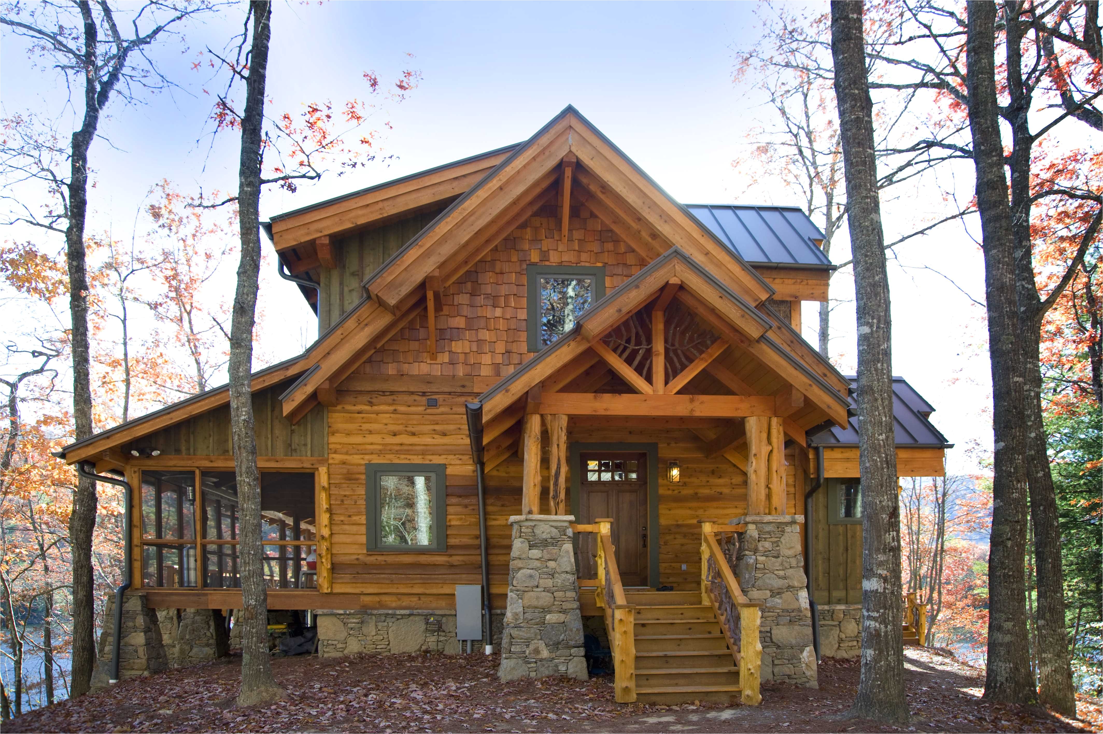 adirondack house plans and hybrid mountain homes are all natural