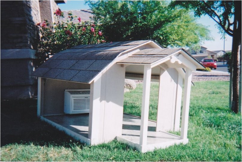 air conditioned dog house plans n diverting pictures