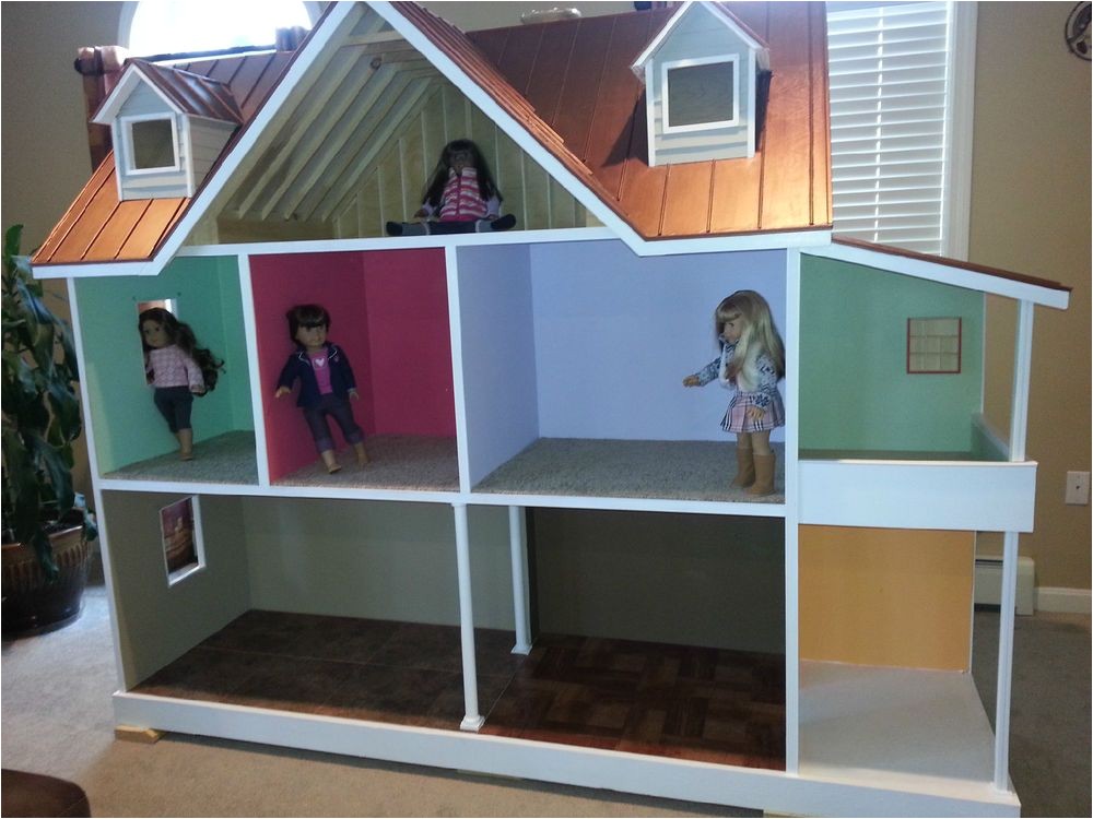 American Doll House Plans Plougonver