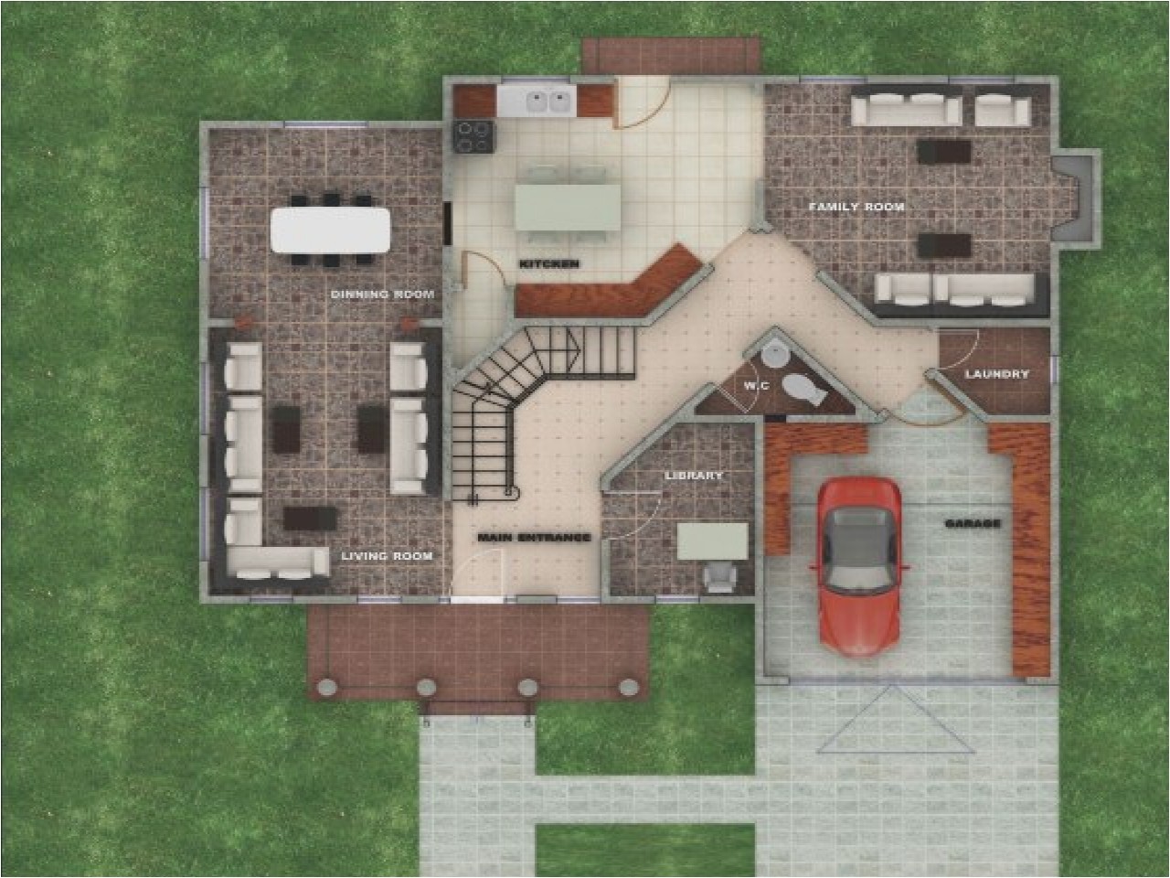 american house designs and floor plans