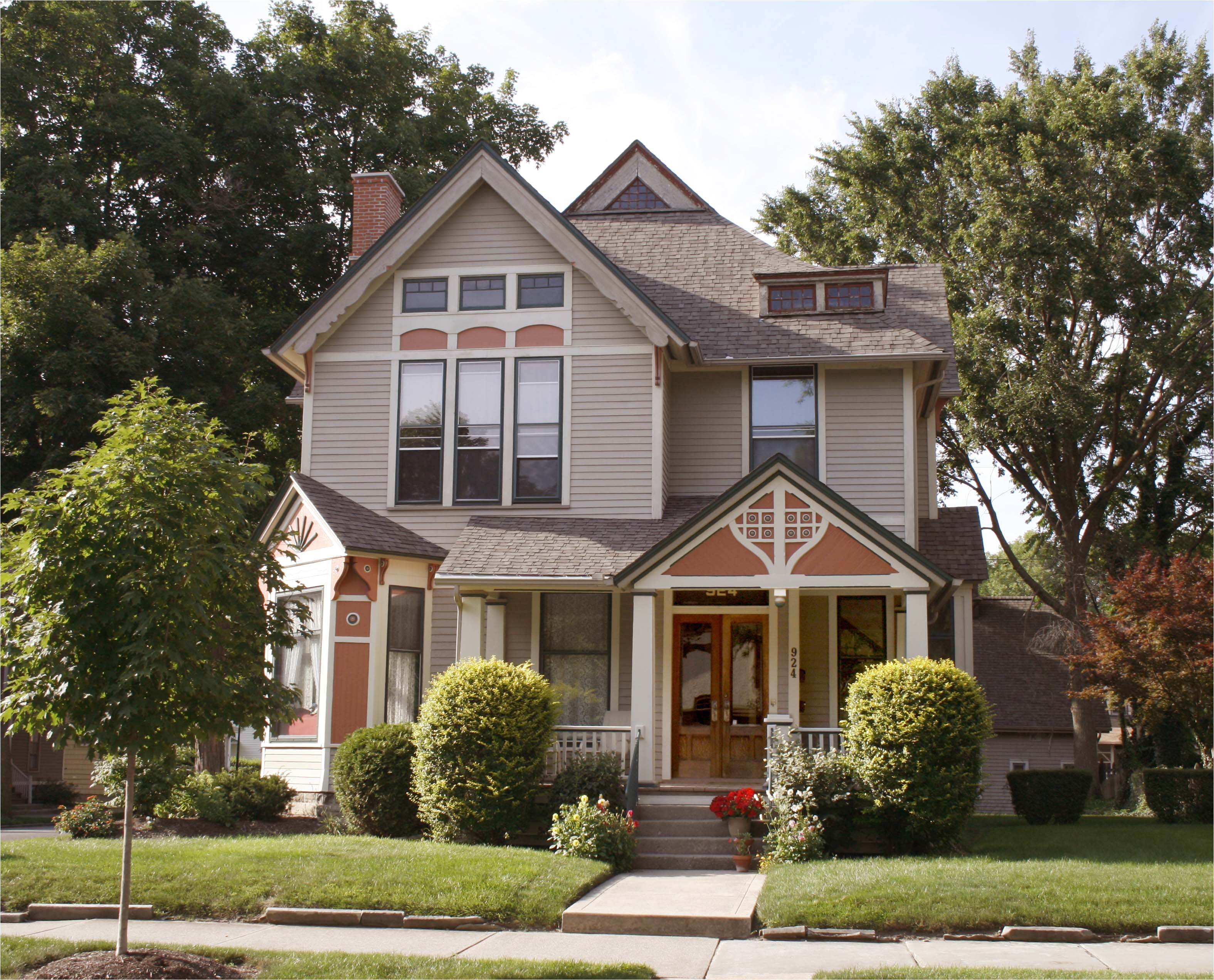traditional exterior classic american style home design