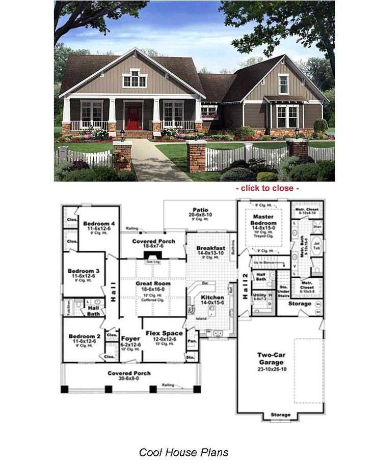 arts and crafts style home plans