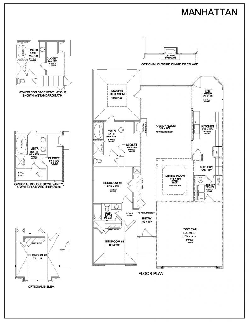 Ball Homes Manhattan Floor Plan | plougonver.com