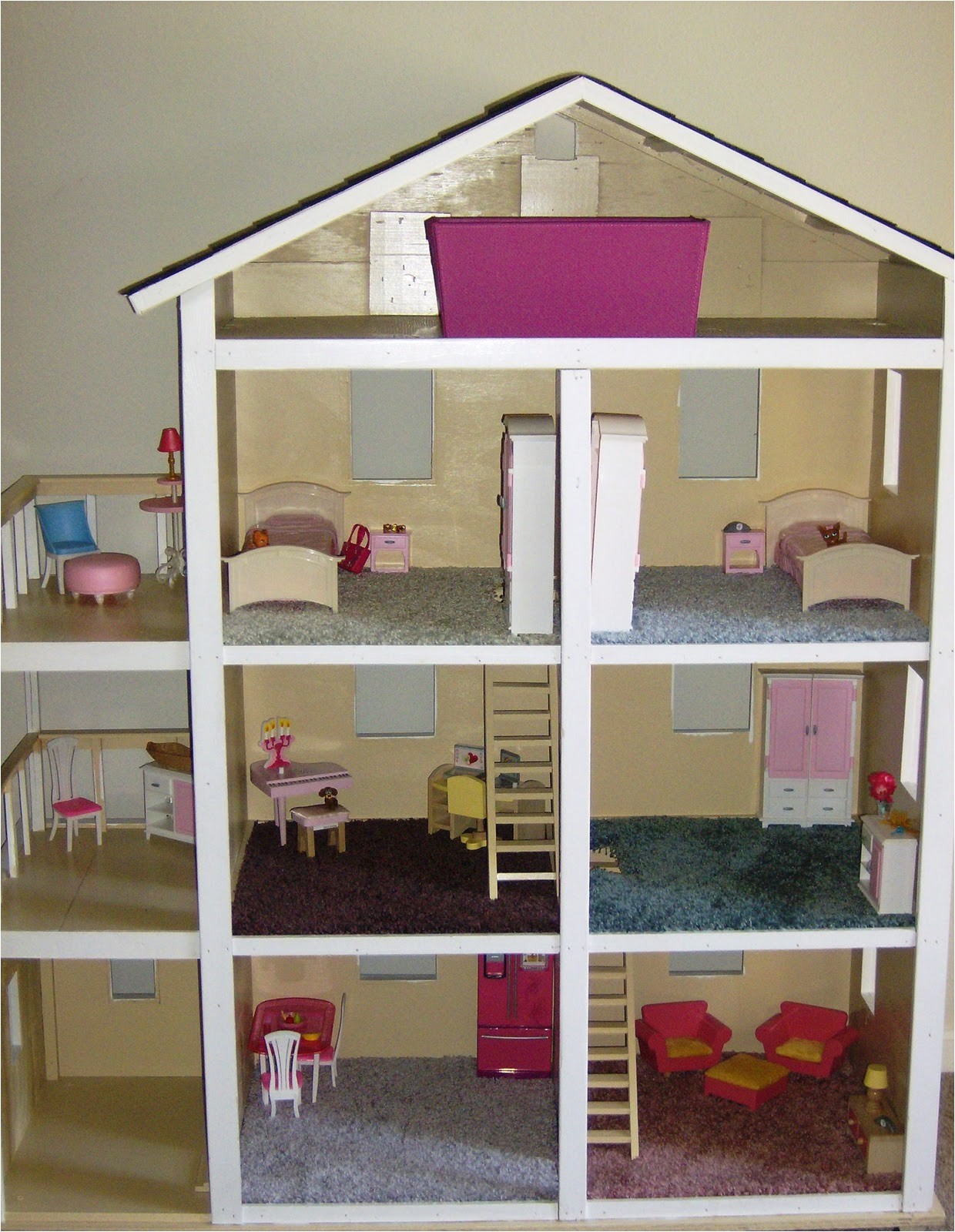 diy barbie house