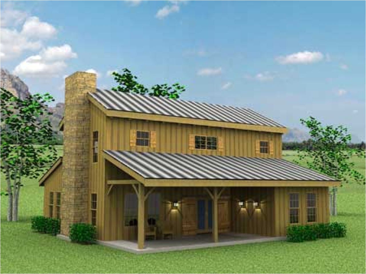 Barn Like House Plans Plougonver