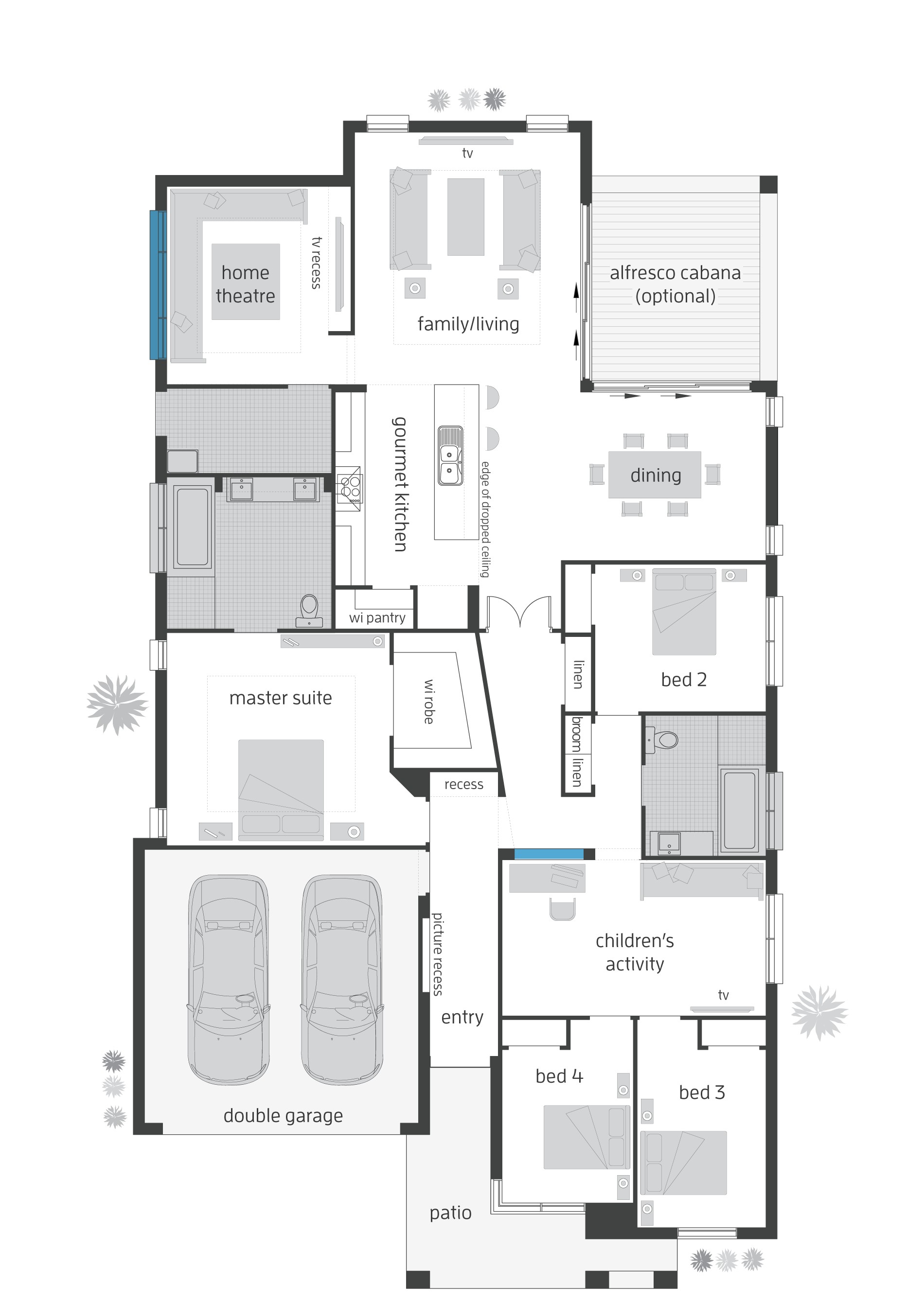 Beach Home Floor Plans Plougonver