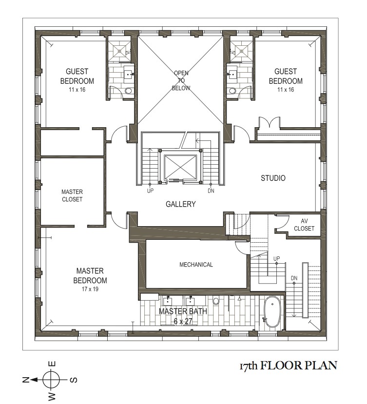 beach house floor plans with elevator