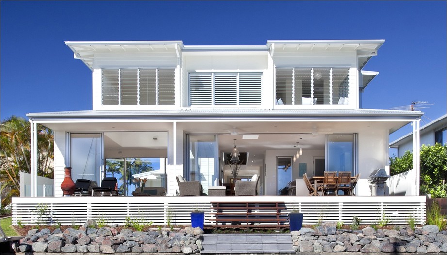 airy beachfront home with contemporary casual style