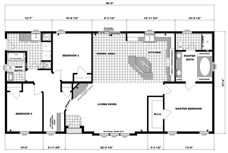 Bellcrest Mobile Home Floor Plans | plougonver.com