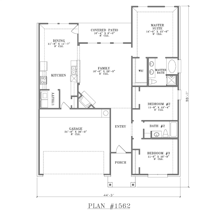best 3 bedroom house plans